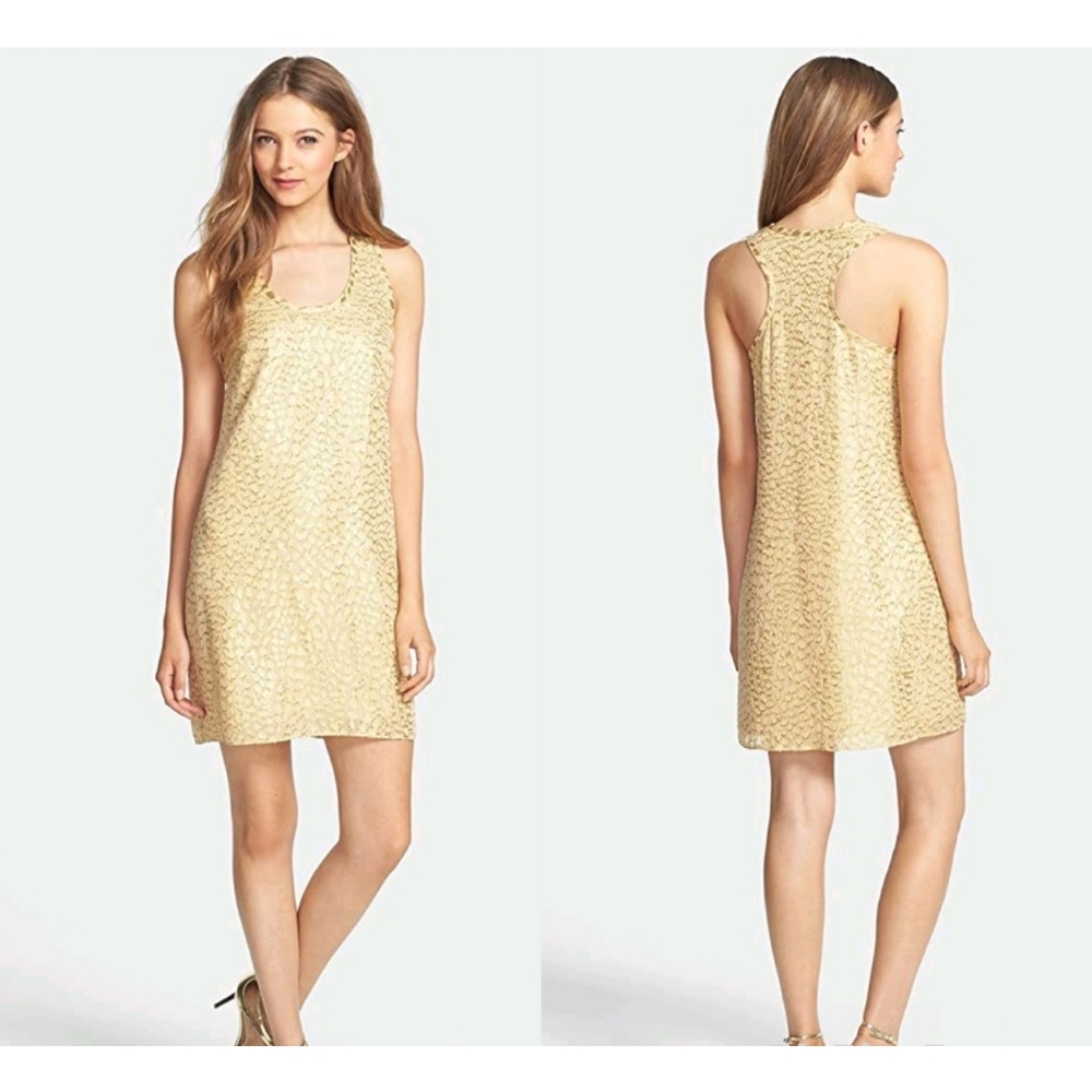 Lilly Pulitzer Gold Betty Dress